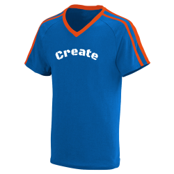 Create Youth Shoulder Stripe Shirt