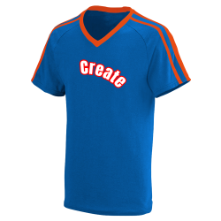 Create Youth Shoulder Stripe Shirt