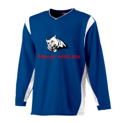 Meyer-wildcats Mesh Basketball Warmup Shirt
