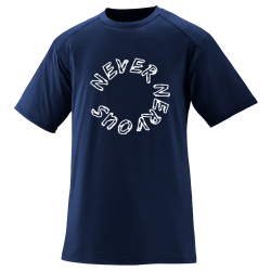 Never-nervous DISCONTINUED Youth Crew Neck Baseball Jersey  - 1071