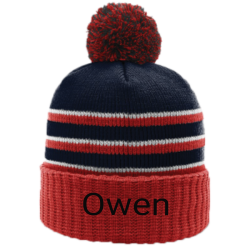 Owen Custom Knit Pom Beanie