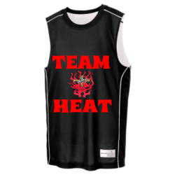 The-Eddie-Guerrero-Team-Heat-Jersey Youth Team Reversible Basketball Jerseys