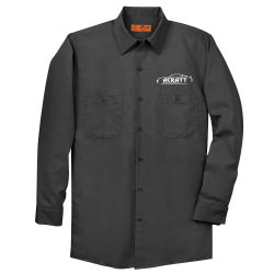 acratt Create Screen Printed Mechanic Shirt | Mens Red Kap Mechanic Shirt Sp14