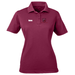 dps Womens 100% Polyester Polo