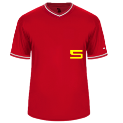 Bombers-5-5 Adult Baseball Jersey