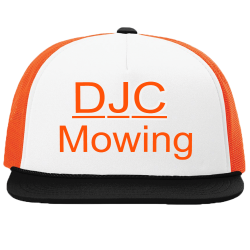 DJC---Mowing Buy Screen Printed Cap | Unisex Pacific Headwear D-Series Trucker Snapback Cap