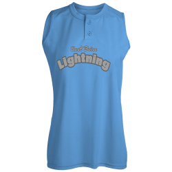 East-Boise-Lightning DISCONTINUED Youth Girls Dugout Softball Jersey -1784