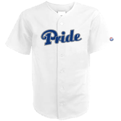 Pride-1 Tubby DISCONTINUED Teamwork Athletic Full Button Baseball Jersey   -    1221B