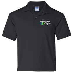 champion-ushers Embroidered Polos | Youth Gildan Polo 8800b