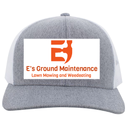 es-hat Design Custom Printed Cap | Unisex Pacific Headwear Heather Trucker Snapback Cap