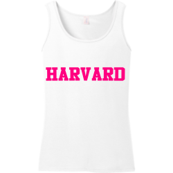 Elle-Harvard Womens 100% Cotton Tank Top