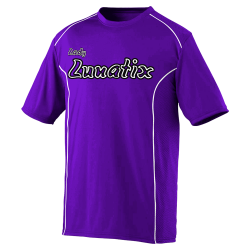 Lady-Lunatix-coach Adult Crew Streak Baseball Jersey