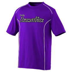 Lady-Lunatix-coach Adult Crew Streak Baseball Jersey