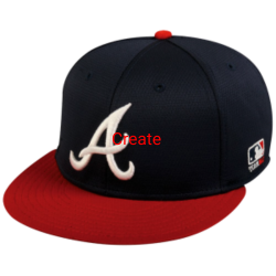 T-ball Braves Flatbill Baseball Hat OCMLB400