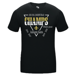 AdelantoSaints Adult Compression Crew Tshirt