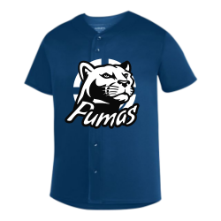 CP-Pumas THIRTEAM Boys 100% Polyester Baseball Jersey Augusta Sportswear