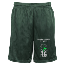 Compass-Life-Fitness Design Your Own Printed Shorts With Pockets | Adult Badger Sportswear Shorts With Pockets
