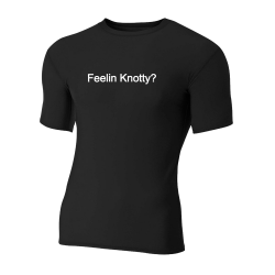 Feelin-Knotty Adult Crew Short Sleeve Compression Jersey
