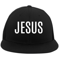 Jesus-Snapback Buy Screen Printed Cap | Unisex Pacific Headwear D-Series Trucker Snapback Cap