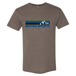 Brown-Tee Design Custom Printed T-shirt | Mens Jerzees T-shirt 601mr