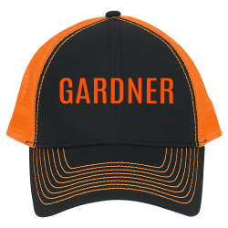 GARDNER Do It Yourself Screen Printed Hat | Adult Megacap Hat 7641b