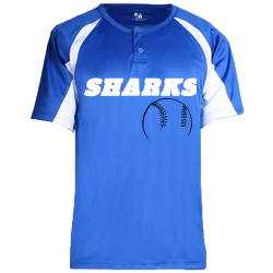 SHARKS Adult Baseball Jersey