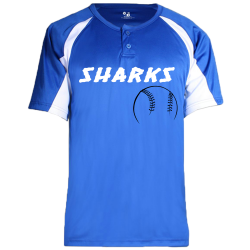 SHARKS Adult Baseball Jersey