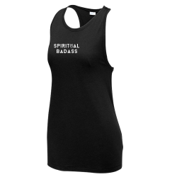 Spiritual-Baddass-Tank-Womens Design Your Own Custom Printed Racerback Tank | Womens Sport Tek Racerback Tank Lst402