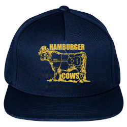 hamburger-cows-hat-wool Wool Snapback