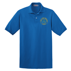 65712 Adult Knit Polo Shirt