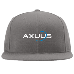 Axuus-Grey-Richardson Wool Snapback Hat
