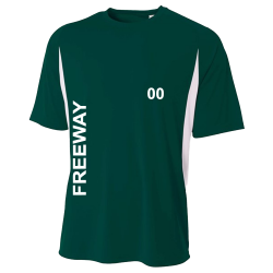 FREEWAY_Green_White Adult Volleyball Jersey