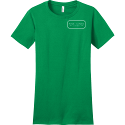 FTG-Womens-Tee-Kelly District Women’s Fitted The Concert Tee | DT5001