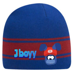 Jboyy Striped Beanie