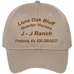 Lone-Oak-Bluff-Quarter-Horses-J---J-Ranch-Fredonia-Ks.-620-288-9237 Low Pro Style Otto Cap