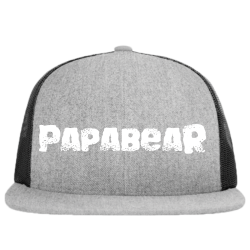 PapaBear Custom Flat Bill Snapback 