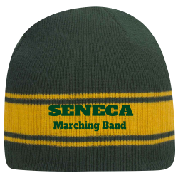SENECA-Marching-Band Striped Beanie