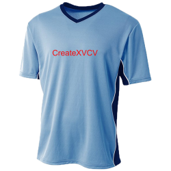 CreateXVCV Youth Soccer Jersey