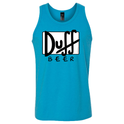 Duff Mens 60% Polyester / 40% Cotton Tank Top