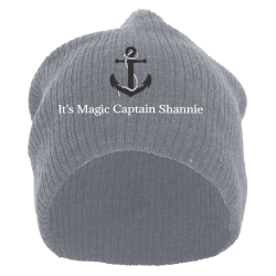 Its-Magic-Captain-Shannie Design Custom Printed Beanie | Unisex Pacific Headwear Slouchy Beanie