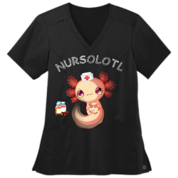 Nursolotl Order Screen Printed Medical Uniform | Womens Wonderwink Medical Uniform Ww4168