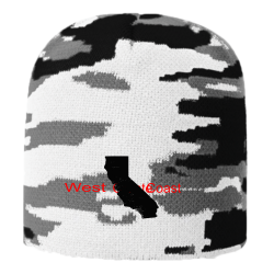 West-Coast Custom Camo Knit Beanie 