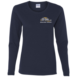 66001 Womens 100% Cotton Longsleeve T-Shirt