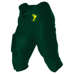 Cobras Youth One Color Integrated Football Pants  - 688DY
