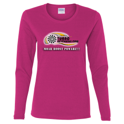 moar Womens 100% Cotton Longsleeve T-Shirt
