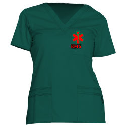 EMS Dickies Medical Youtility V-Neck Top