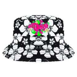 Groovy-2-Bucket-Hat Floral Custom Bucket Hats 