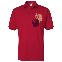 Maneuver-Merlot--Crackers-Polo-Cranberry Order Custom Printed Polos | Mens Jerzees Polo 437msr