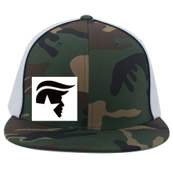 Trump Do It Yourself Custom Printed Flexfit Trucker Cap | Unisex Pacific Headwear D-Series Trucker Flexfit Cap