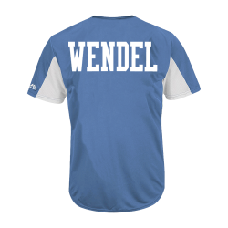 WENDEL Custom Tampa Bay Rays Two-Button Jersey - Tampa Bay Rays-MAI383